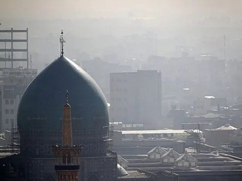 هوای مشهد؛ «ناسالم» برای گروه‌های حساس برای دومین روز پیاپی