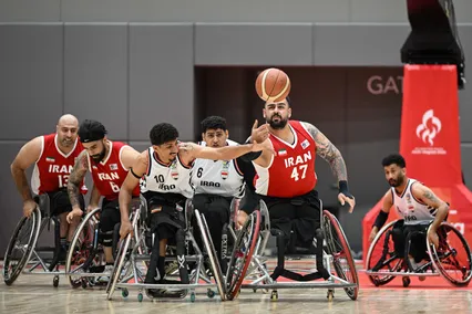 دیدار بسکتبال با ویلچر ایران و عراق/NAGOYA2026