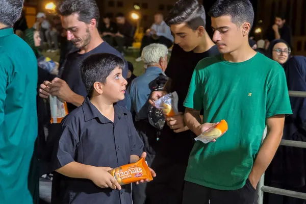 موکب آستان قدس رضوی در نجف اشرف

