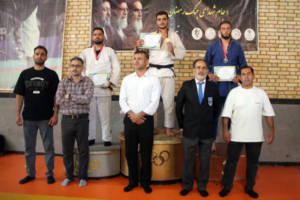 مسابقات جودو آقایان قهرمانی بزرگسالان استان کرمانشاه