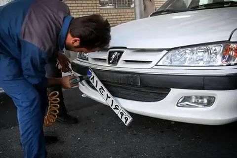 ارائه ۱.۷ میلیون خدمت شماره‌گذاری خودرو در جنگ اخیر