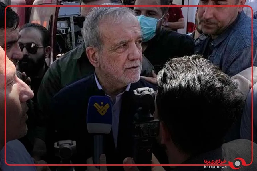 استقبال مردم از پزشکیان همزمان با بازگشت از نیویورک